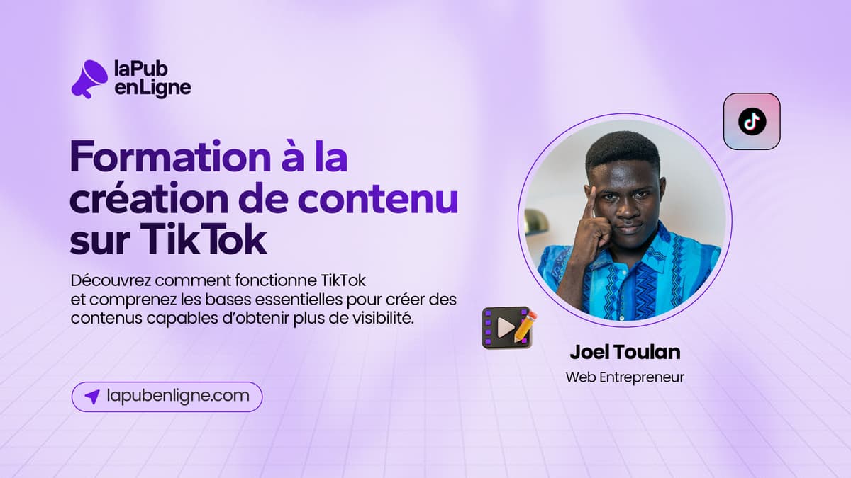 Formation à la création de contenu sur TikTok